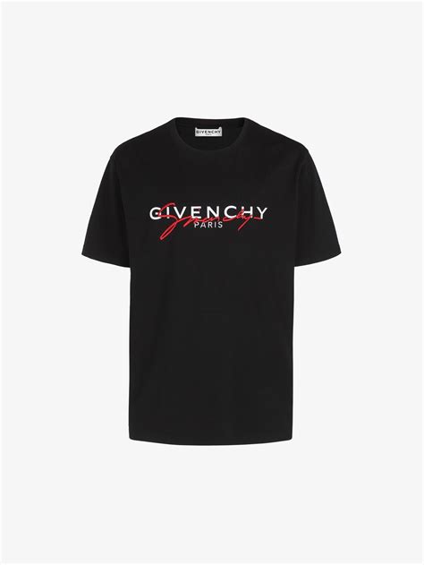 t shirt givenchy uomo strappata|givenchy paris tees.